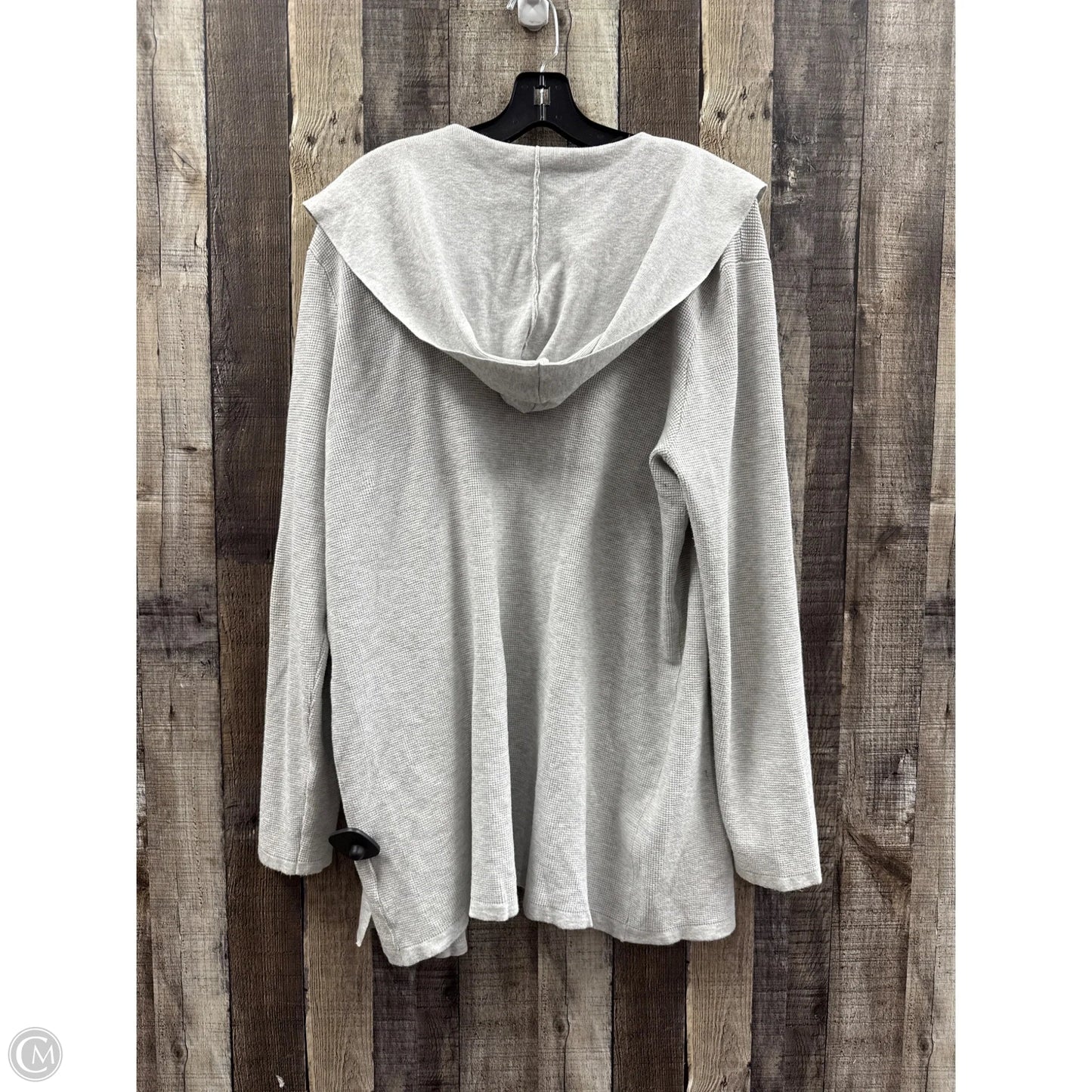 Cardigan By Cyrus In Grey, Size: 2x