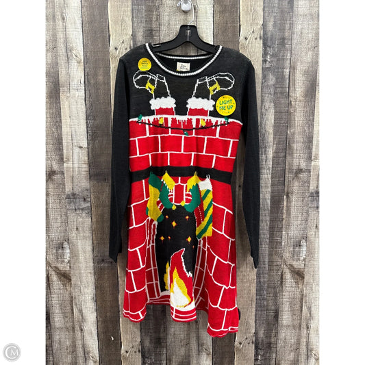 Dress Casual Short By Born Famous In Multi-colored, Size: L