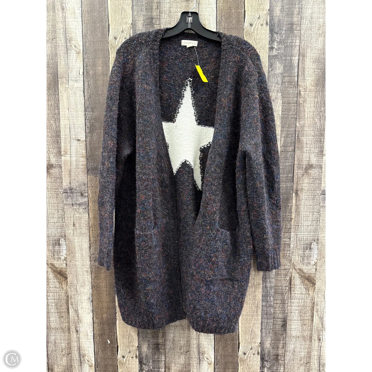 Sweater Cardigan By Promesa In Multi-colored, Size: S