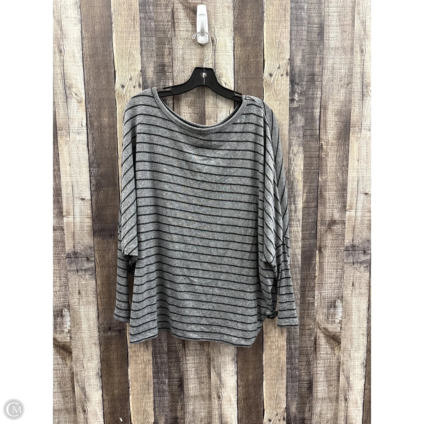 Sweater By Maurices In Grey, Size: L