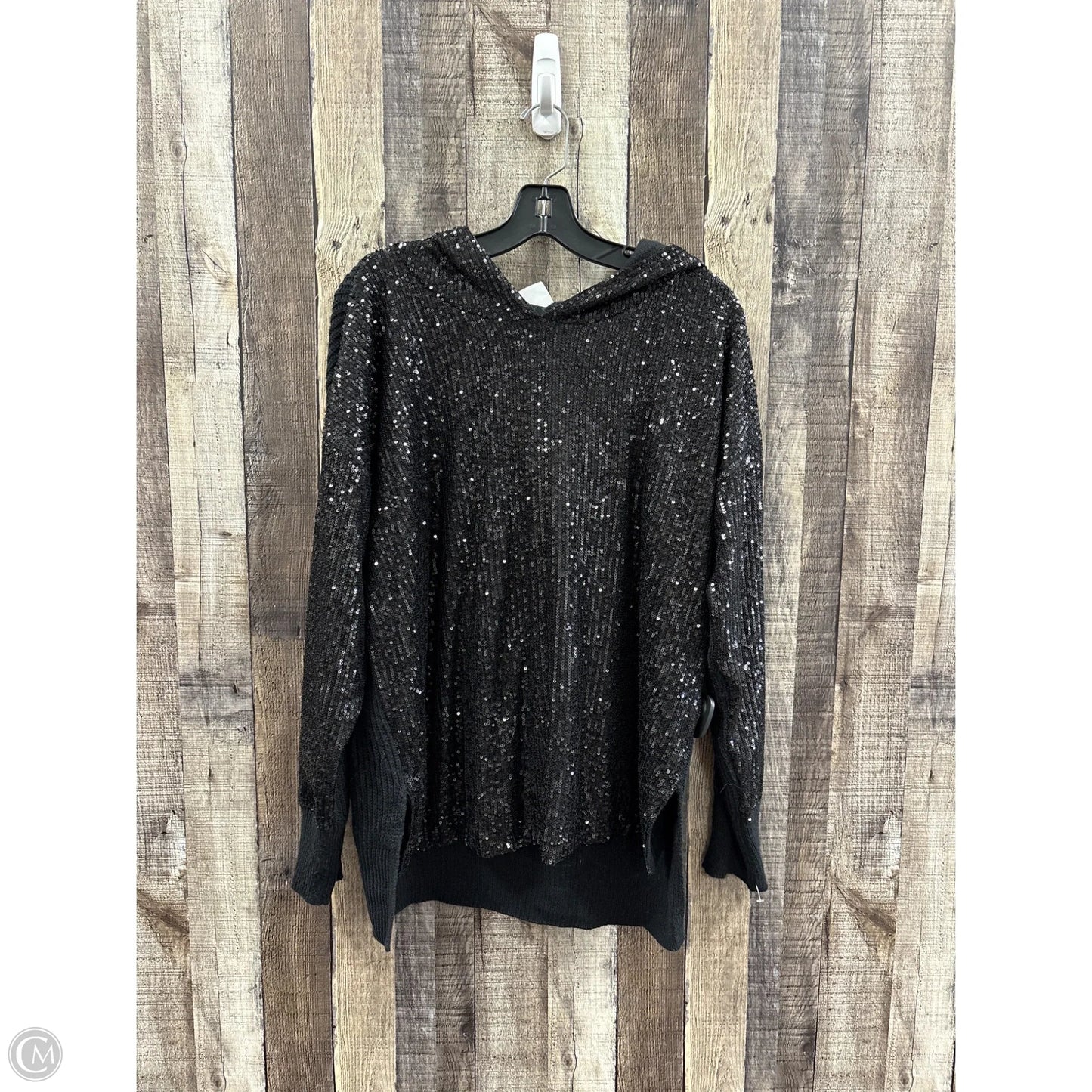 Sweater By Inc In Black, Size: Xl