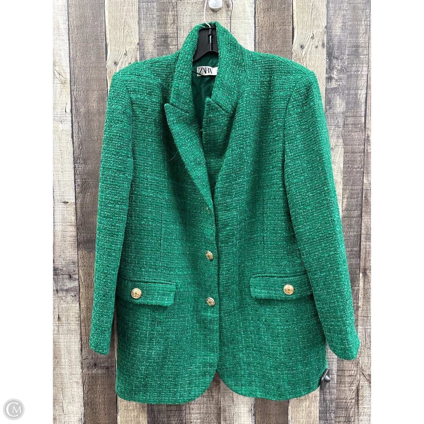Blazer By Zara In Green, Size: L