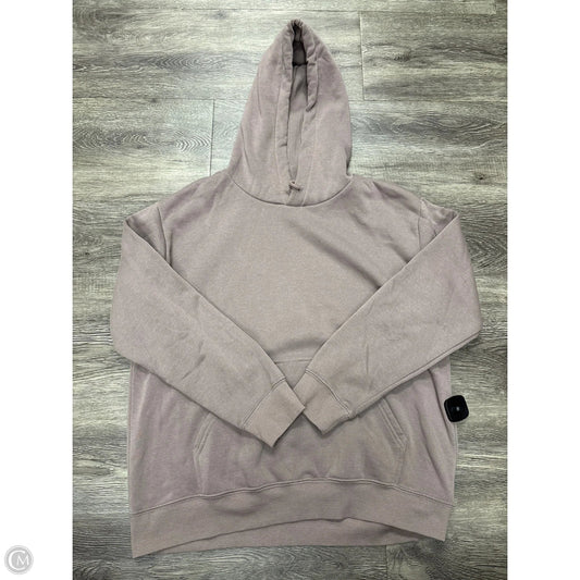 Sweatshirt Hoodie By H&m In Tan, Size: M