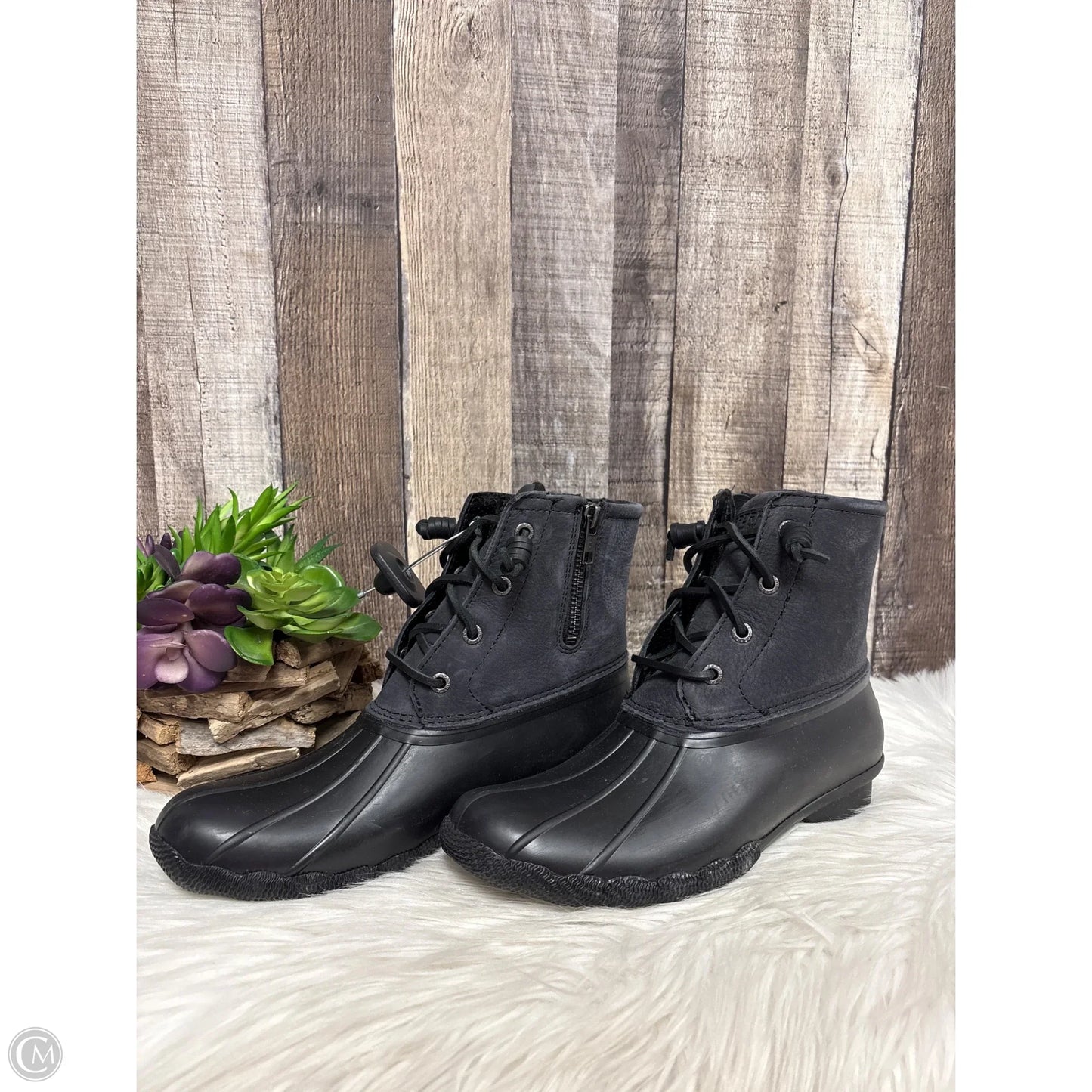 Boots Snow By Sperry In Black, Size: 7.5