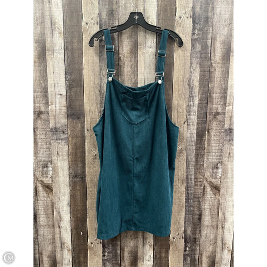 Dress Casual Short By Cmf In Teal, Size: 2x