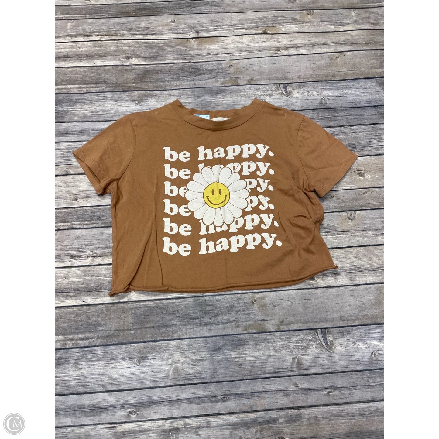 Top Short Sleeve Basic By Altard State In Brown, Size: S