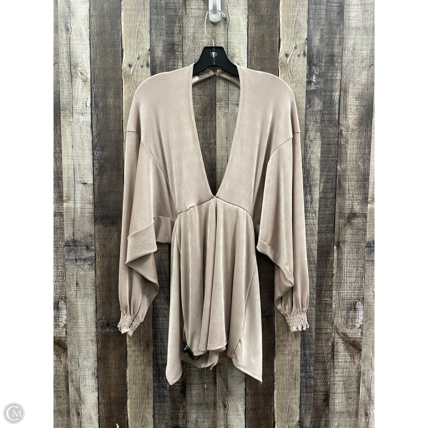 Romper By By Together In Tan, Size: M