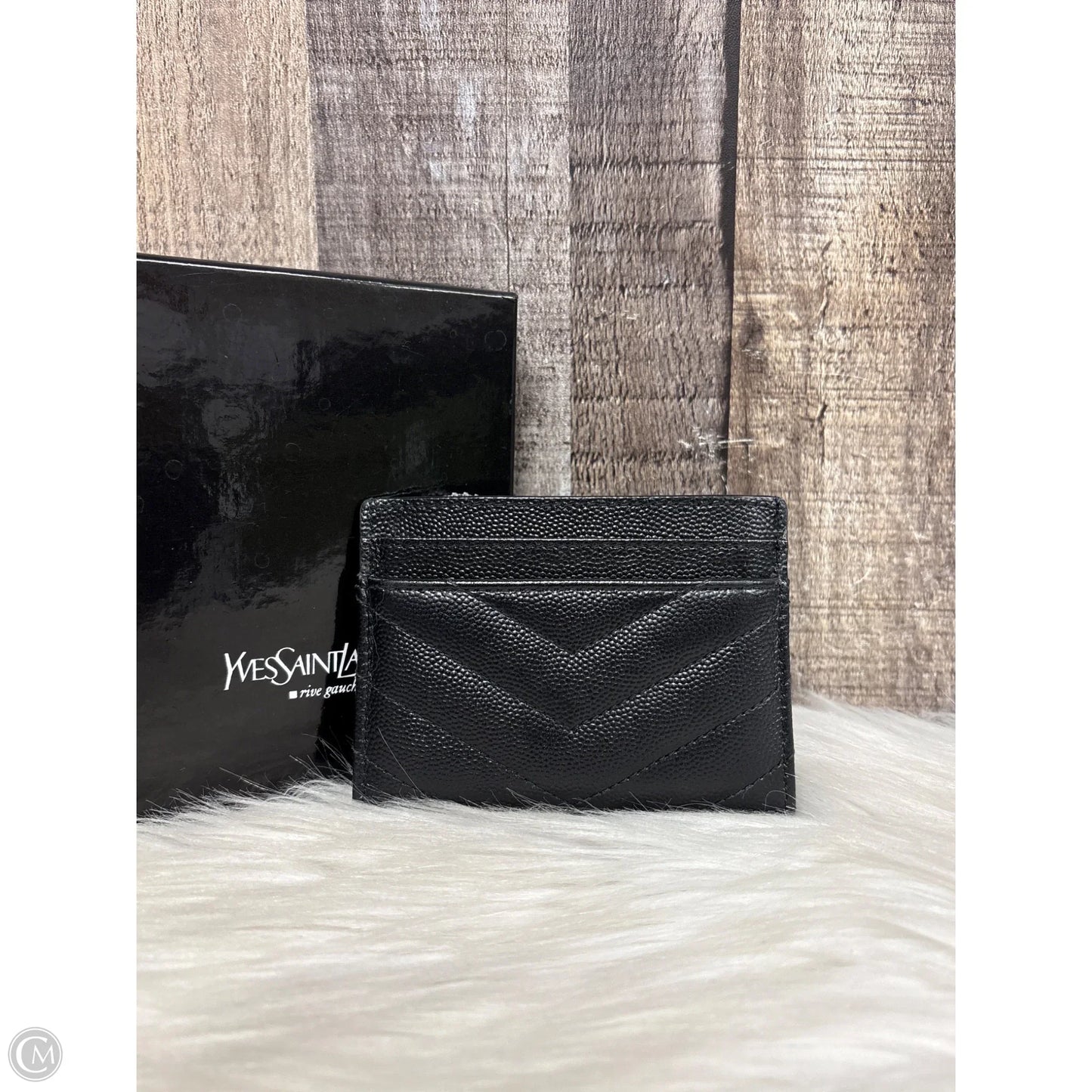 Wallet Luxury Designer By Yves Saint Laurent, Size: Small