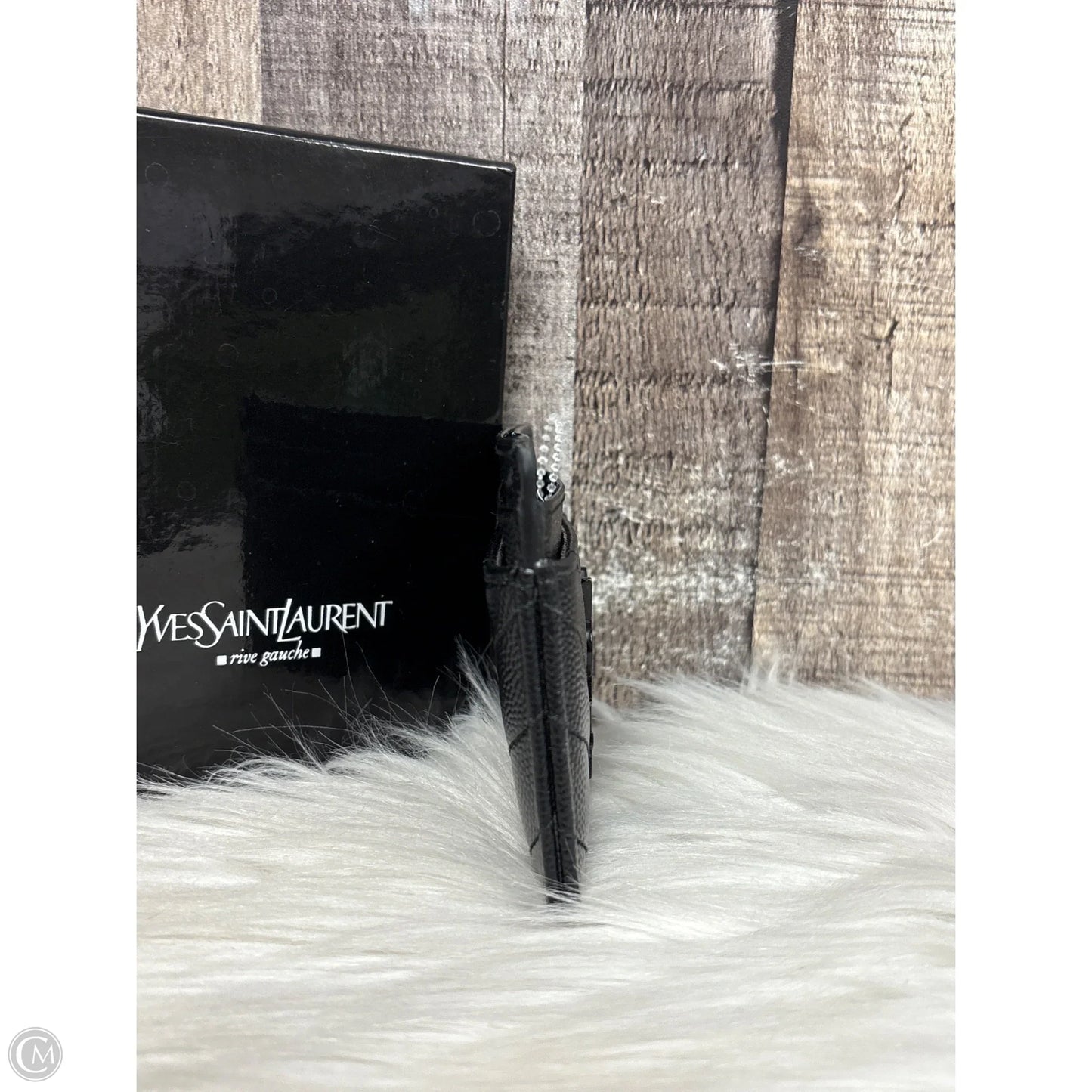 Wallet Luxury Designer By Yves Saint Laurent, Size: Small