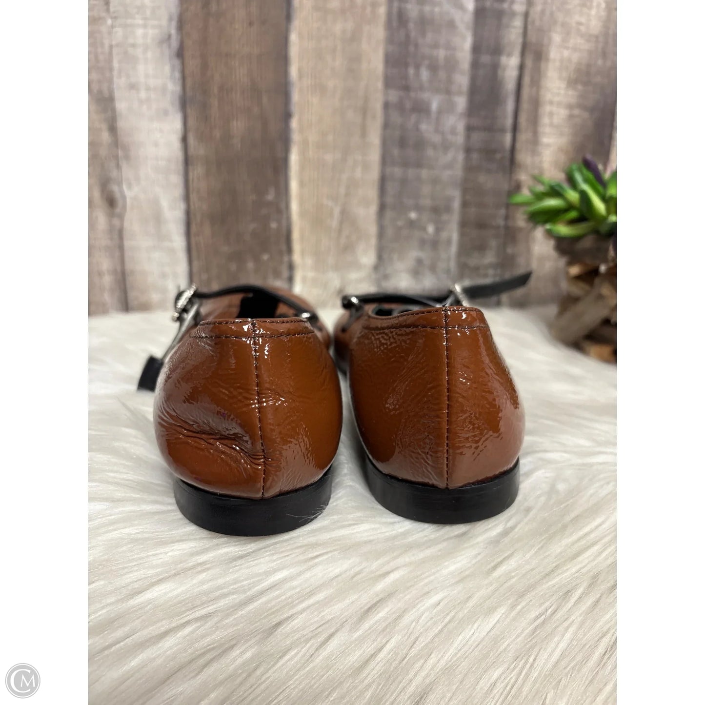 Shoes Flats By Cme In Brown, Size: 9