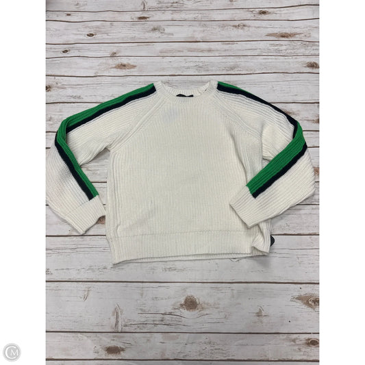 Sweatshirt Collar By J. Crew In White, Size: M