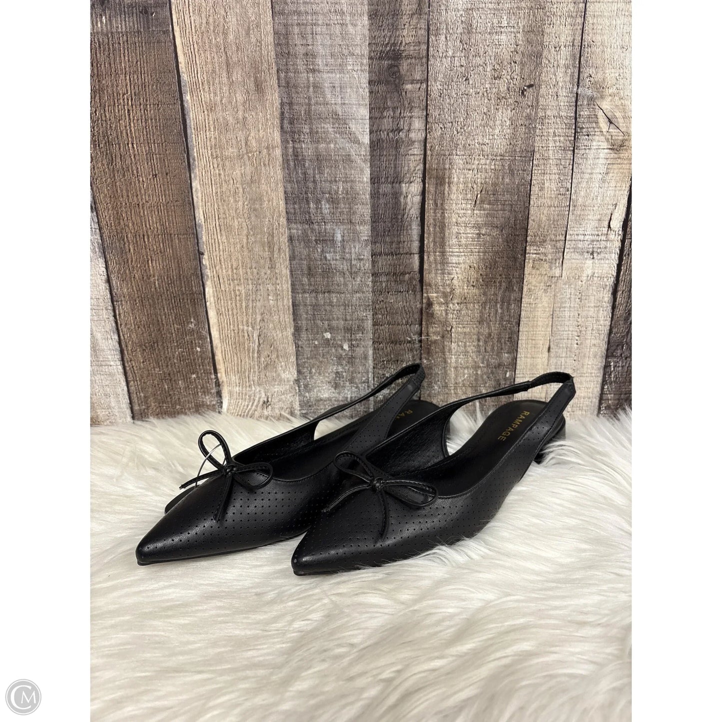 Shoes Flats By Rampage In Black, Size: 9