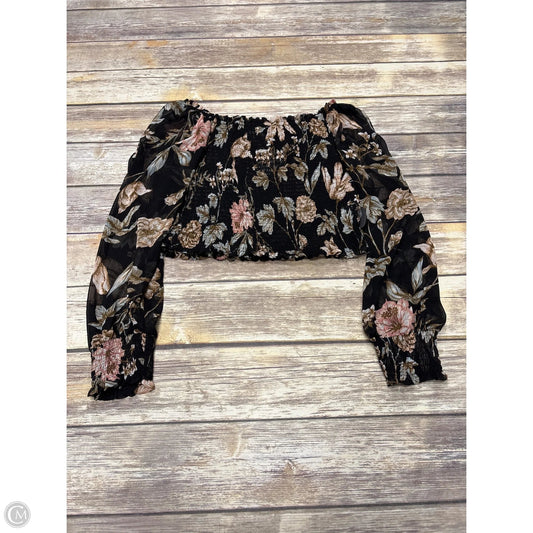 Top Long Sleeve By Illa Illa In Multi-colored, Size: L