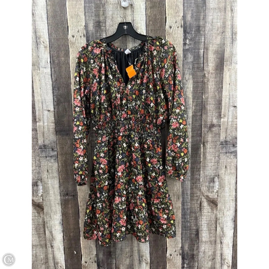 Dress Casual Midi By Old Navy In Multi-colored, Size: Xs