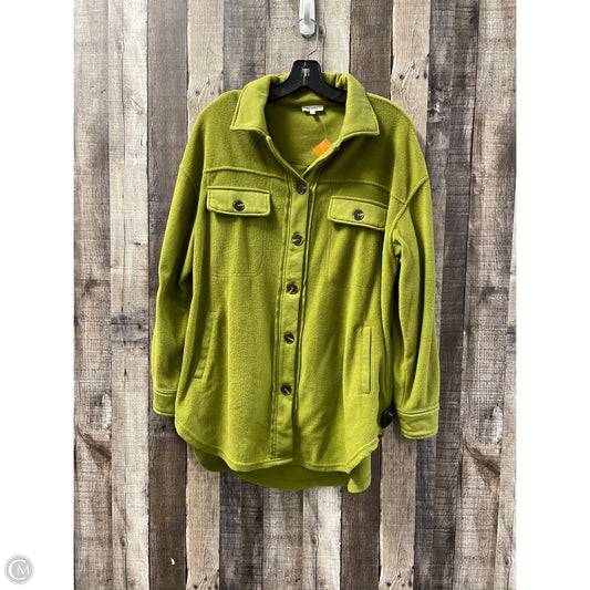 Jacket Shirt By La Miel In Green, Size: S
