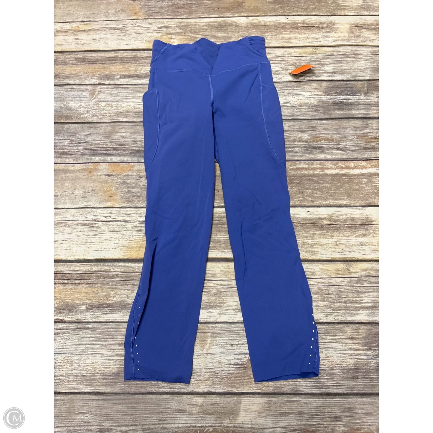 Athletic Leggings By Lululemon In Blue, Size: 4
