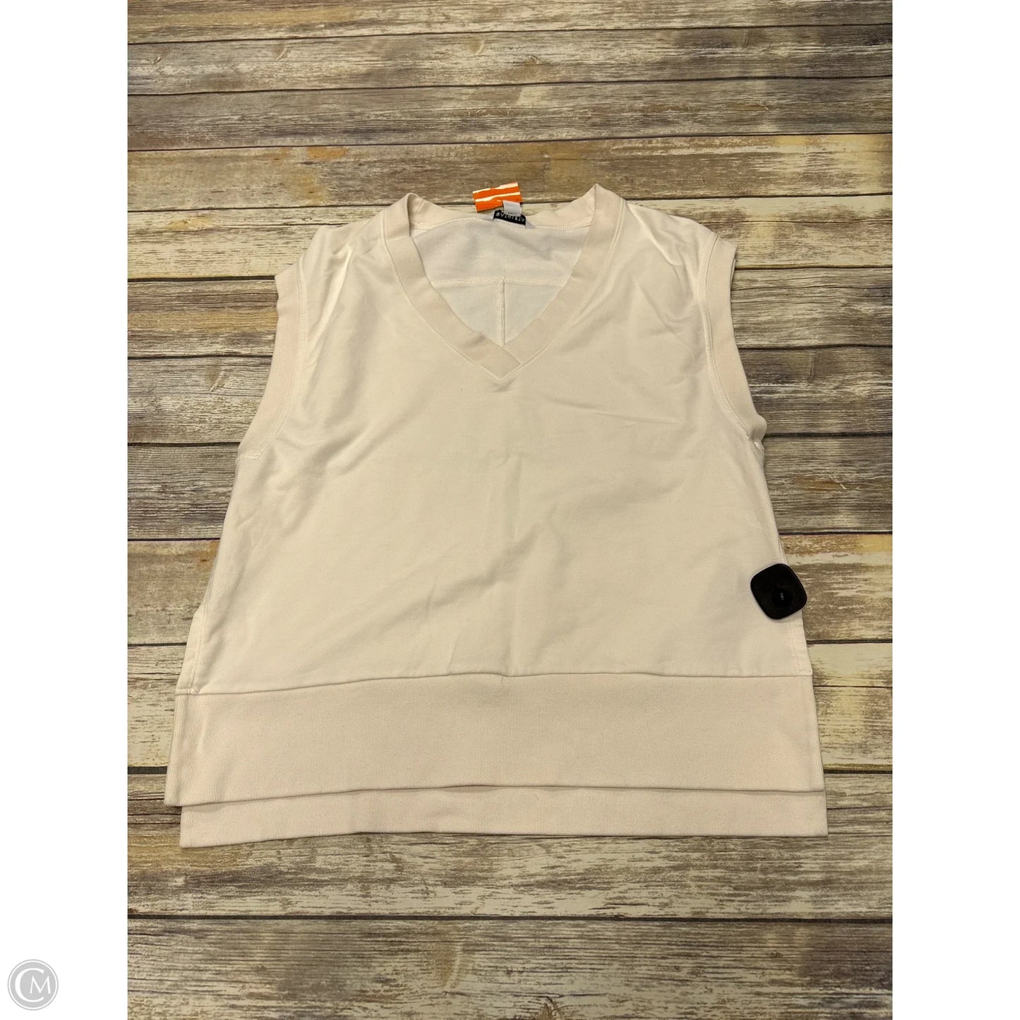 Vest Other By Athleta In Cream, Size: L