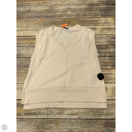 Vest Other By Athleta In Cream, Size: L