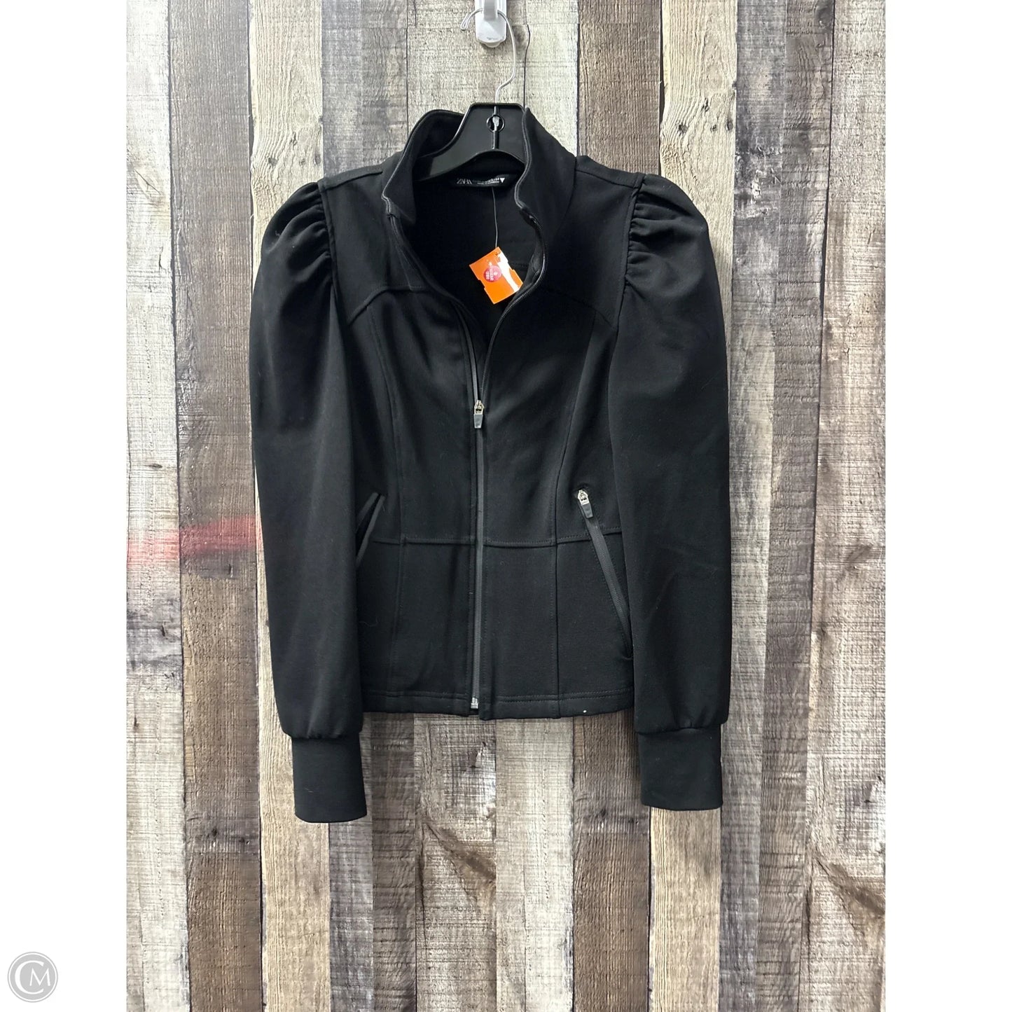 Jacket Other By Zara In Black, Size: Xs