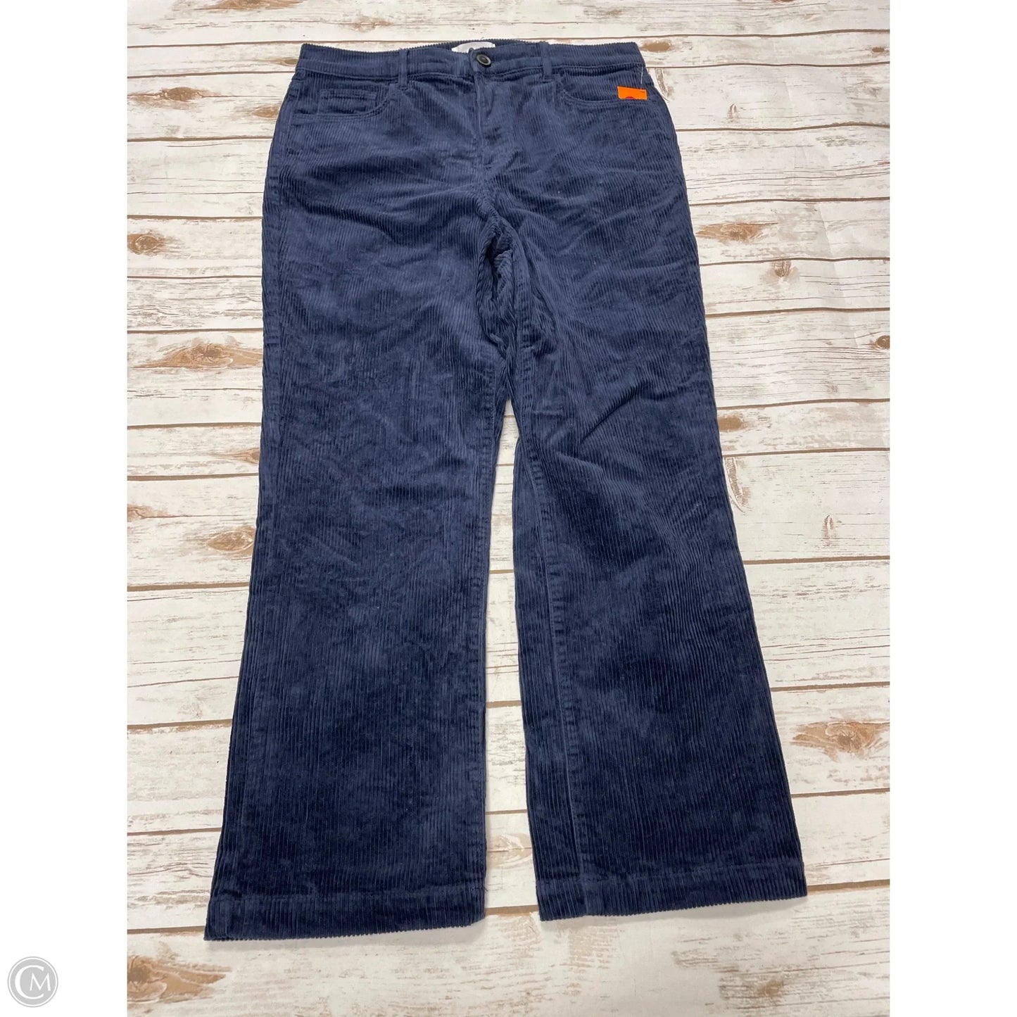 Pants Corduroy By Loft In Navy, Size: 10