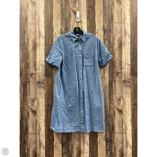 Dress Casual Short By Old Navy In Blue, Size: S