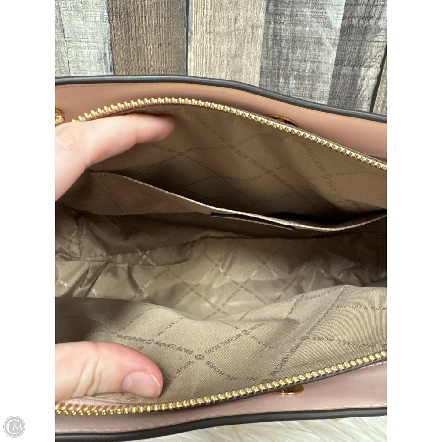 Handbag Designer By Michael Kors, Size: Medium