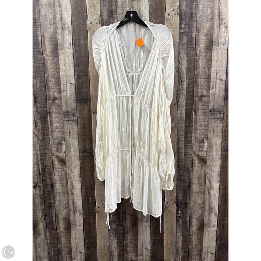 Cardigan By Free People In Ivory, Size: Osfm