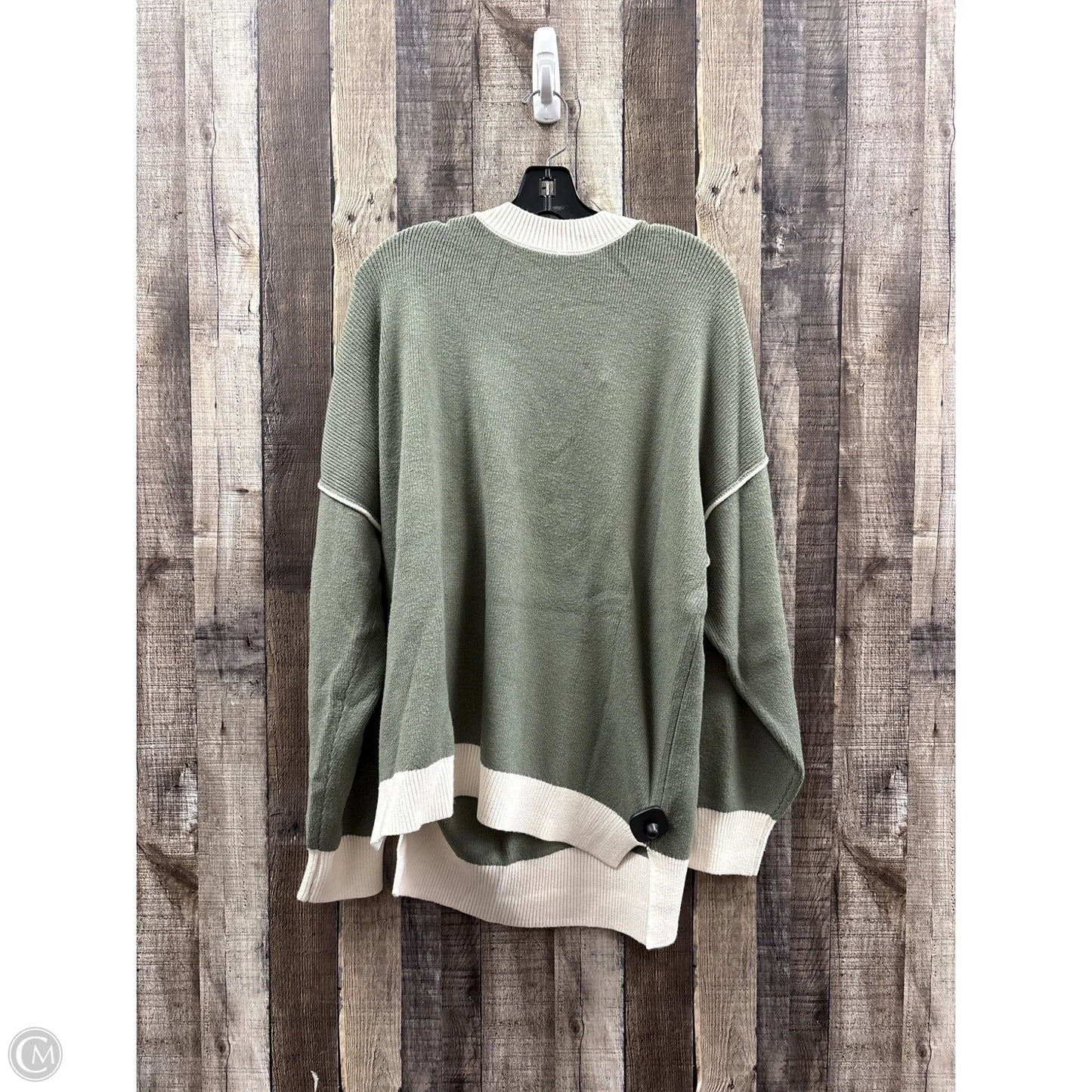 Sweater By Bke In Green, Size: L