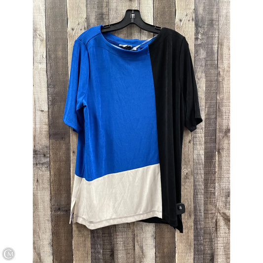 Tunic Short Sleeve By Chicos In Multi-colored, Size: Xl