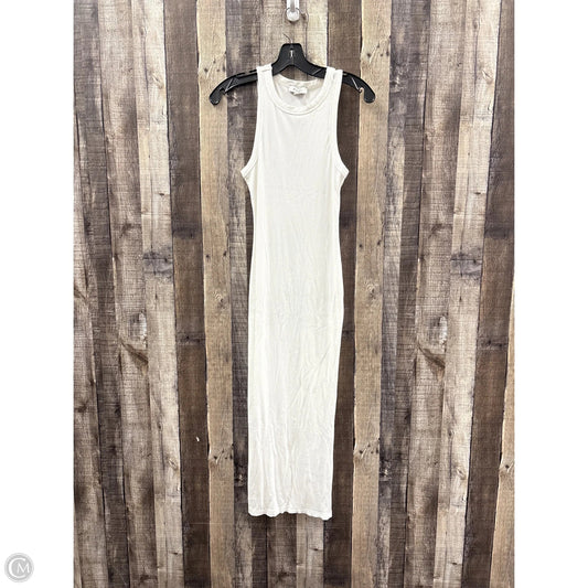 Dress Casual Maxi By Faded Rose In White, Size: S