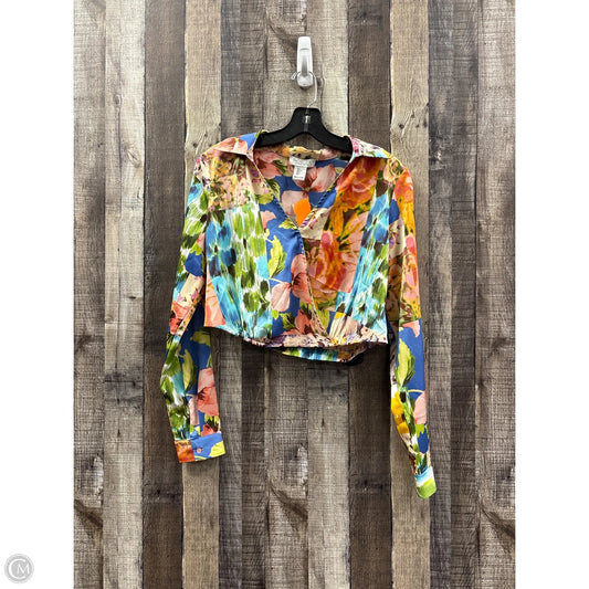 Top Long Sleeve By Rachel Zoe In Multi-colored, Size: S