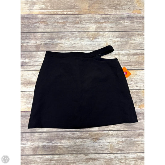 Skirt Mini & Short By Zara In Black, Size: L