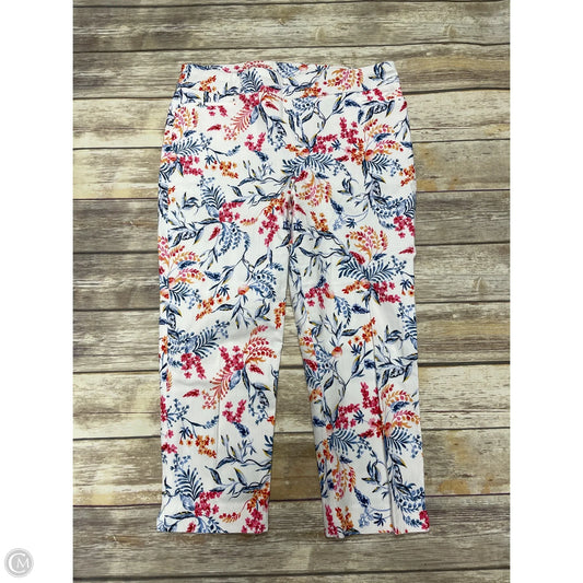 Pants Dress By Chicos In Floral Print, Size: 14