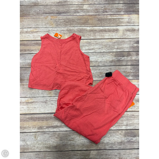 Pants Set 2pc By Cmf In Orange, Size: L
