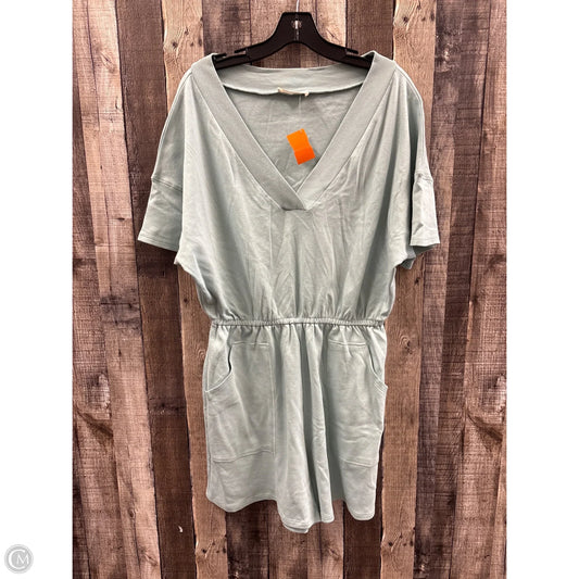 Romper By Zenana In Green, Size: L