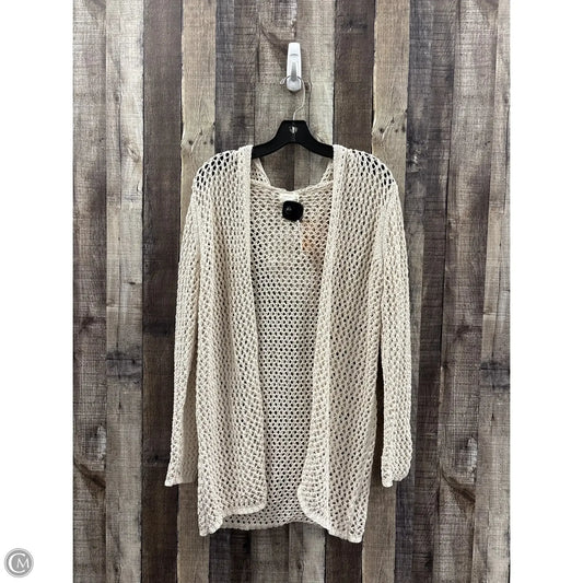Cardigan By Nicole Miller In Cream, Size: S