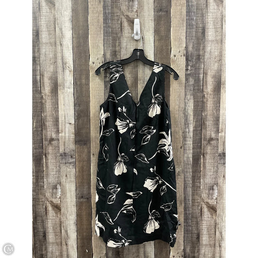 Dress Casual Midi By Ophelia Roe In Black & White, Size: M
