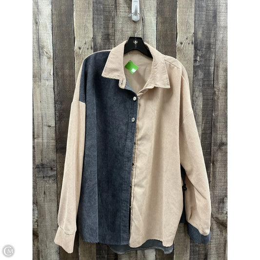 Top Long Sleeve By Cmf In Multi-colored, Size: 3x