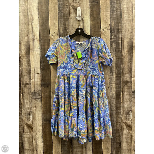Dress Casual Short By Olivaceous In Blue, Size: S