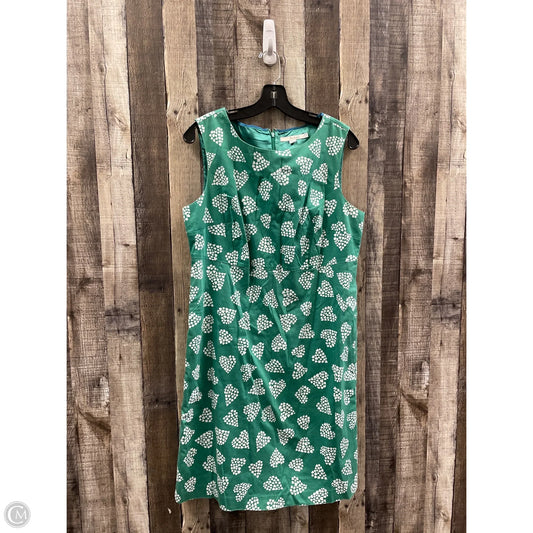 Dress Casual Midi By Boden In Green, Size: L