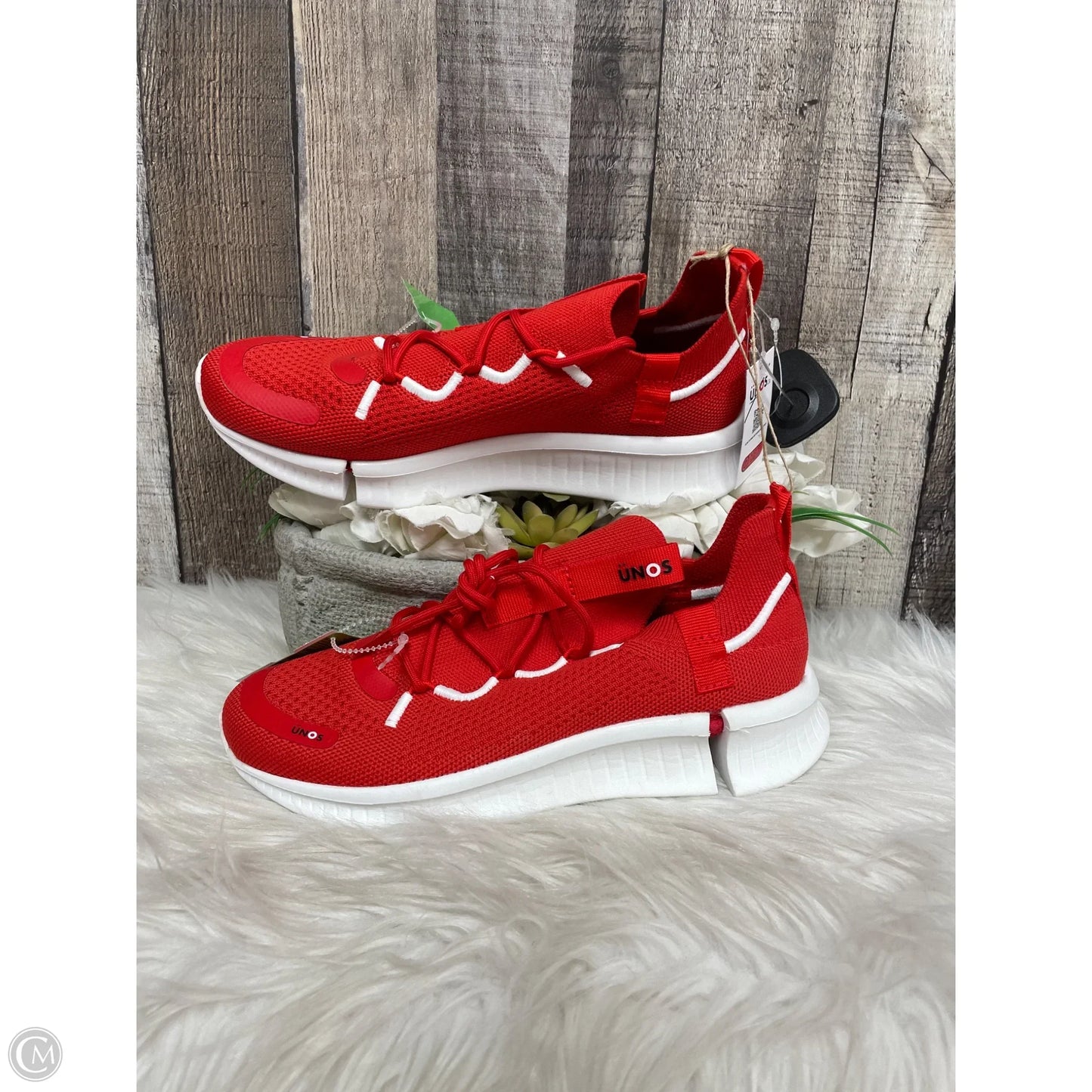 Shoes Athletic By Cme In Red, Size: 5.5