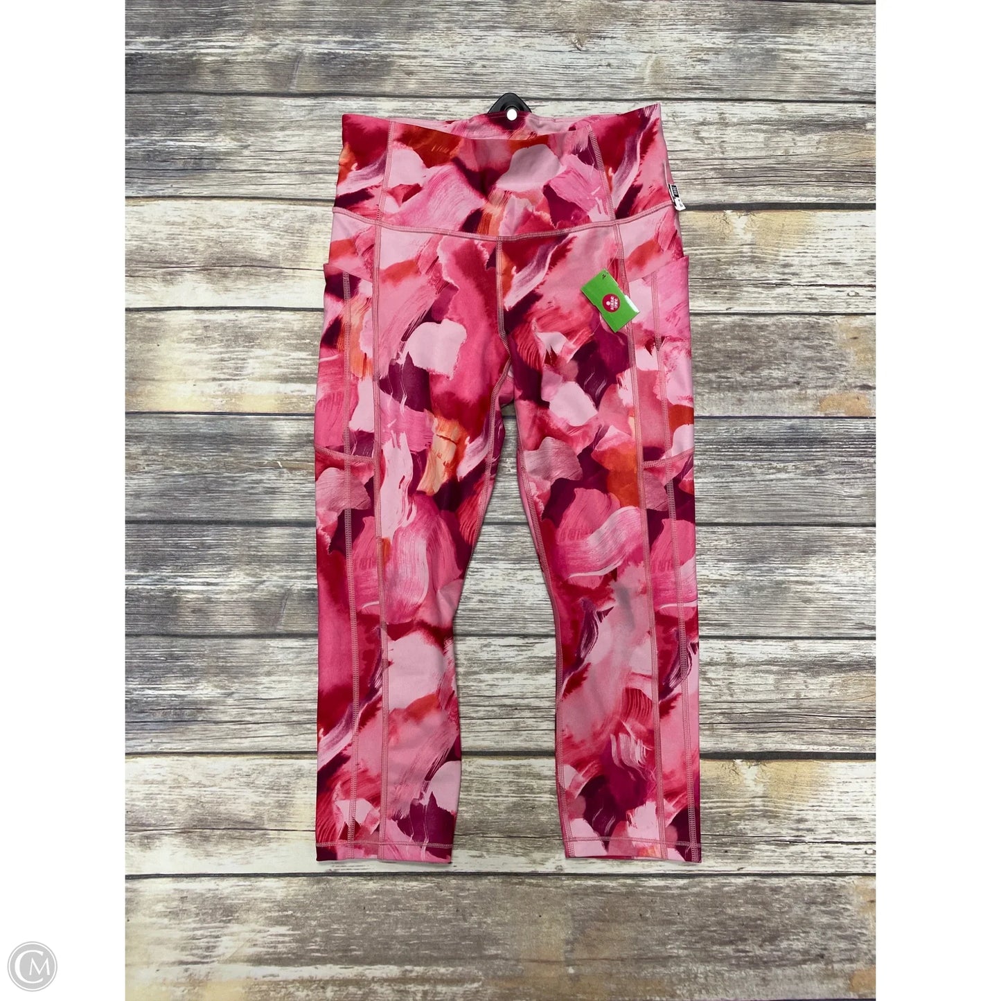 Athletic Leggings By Athleta In Floral Print, Size: M