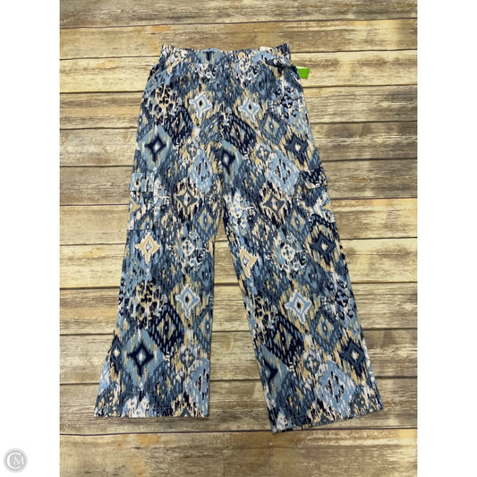 Pants Wide Leg By D&co. In Tie Dye Print, Size: S