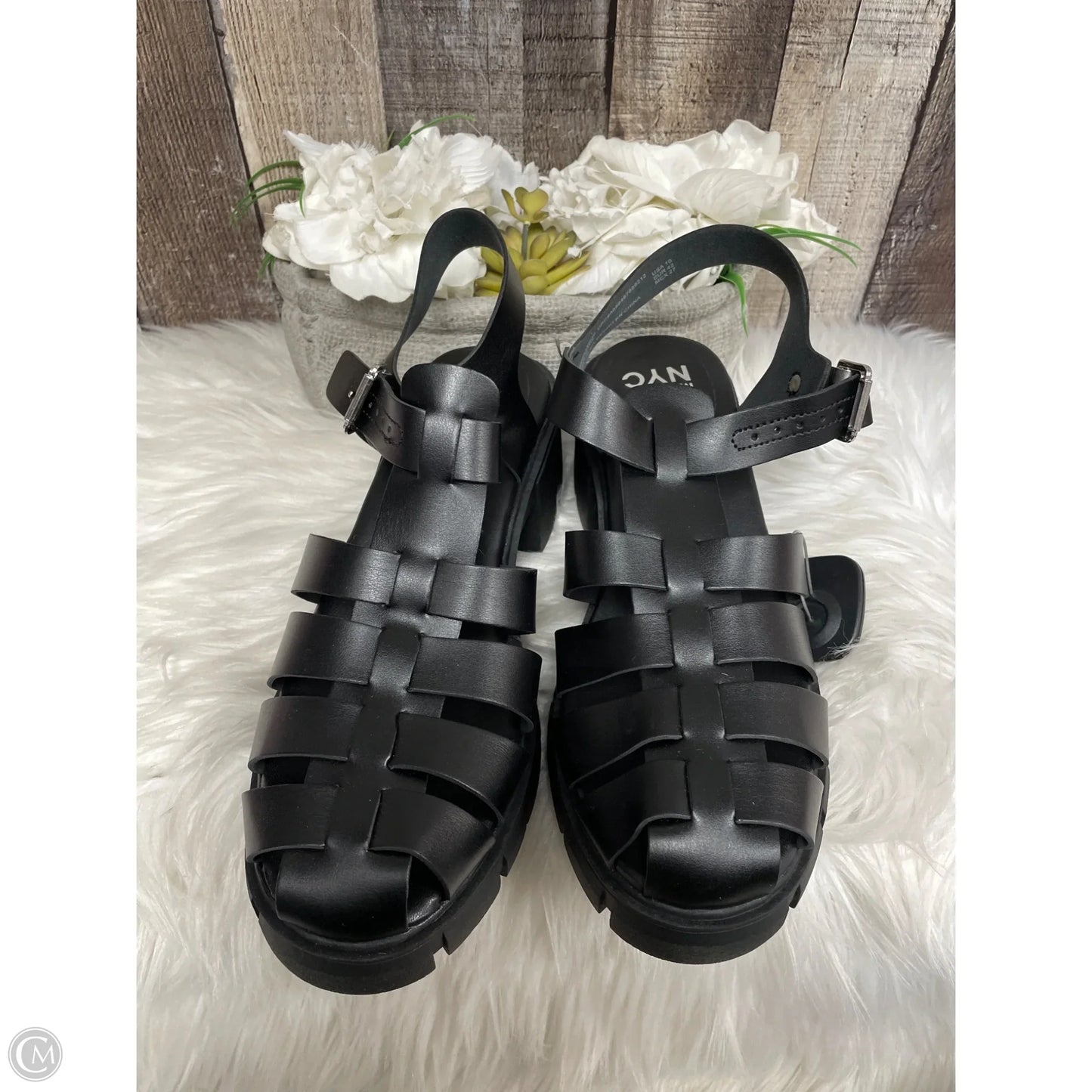 Shoes Heels Platform By Cme In Brown, Size: 10