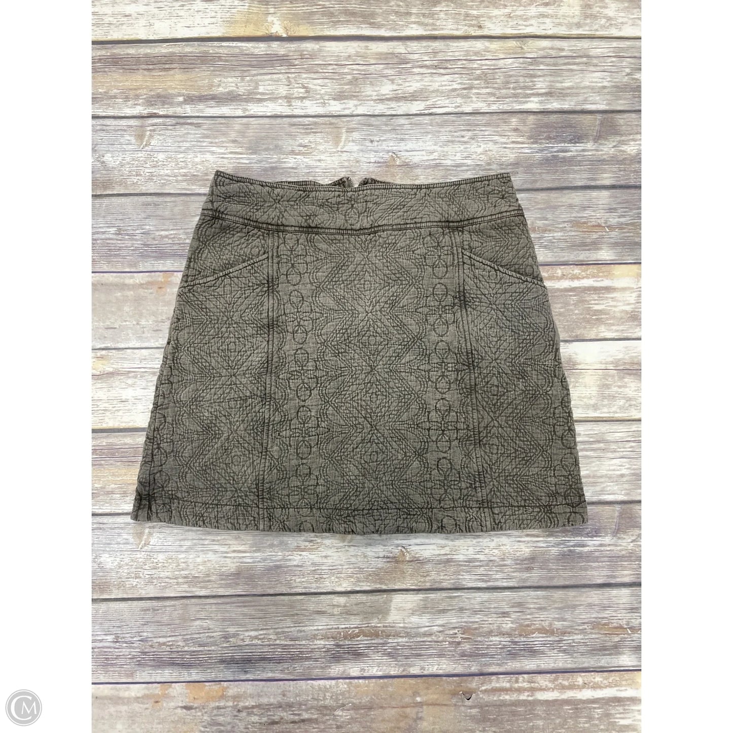 Skirt Midi By Pilcro In Green, Size: L