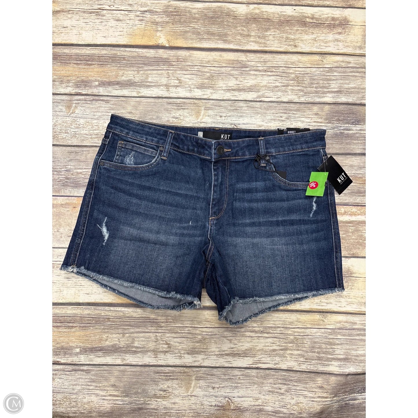 Shorts By Kut In Blue Denim, Size: 14