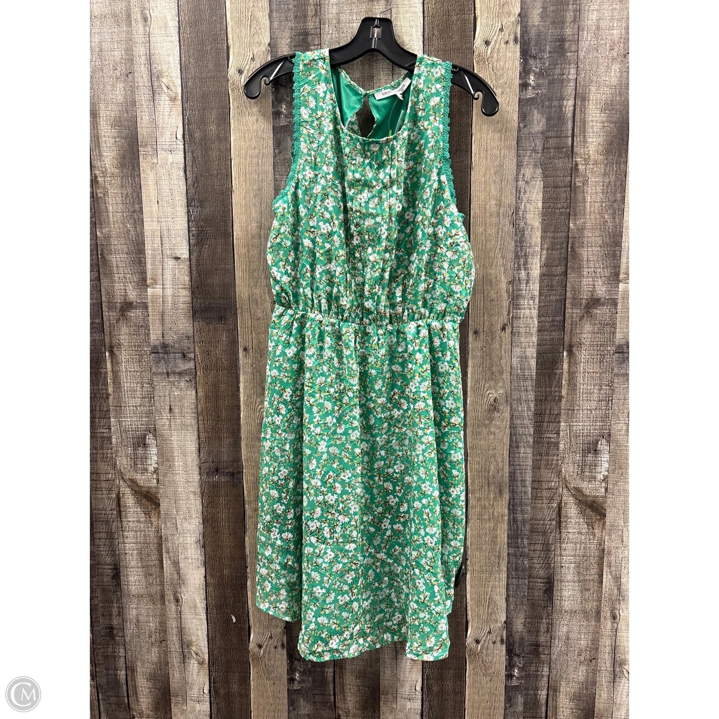 Dress Casual Midi By Collective Concepts In Green, Size: L
