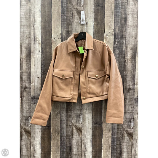 Jacket Other By Ophelia Roe In Brown, Size: S
