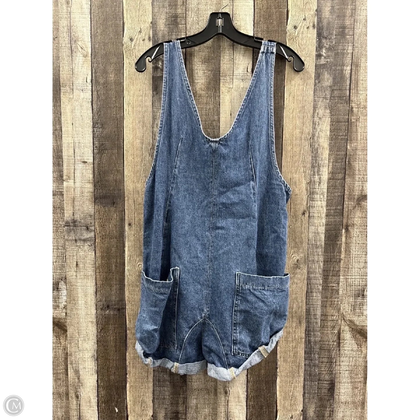 Shortalls By We The Free In Blue Denim, Size: Xs