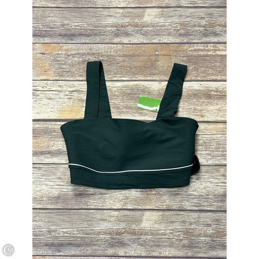 Athletic Bra By All In Favor In Green, Size: L